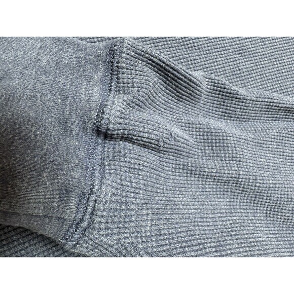 Vtg Men’s XXL 90’s Disney Goofy Thermal Henley Embroidered Navy Blue Vintage - Picture 11 of 13